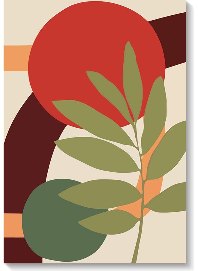RYN لوحة جدارية تجريدية متعددة الألوان 40x60 سم - Image 2