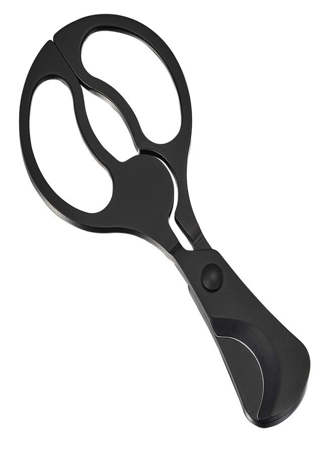 Visol Archibald Matte Black Stainless Steel Cigar Scissors - Image 2