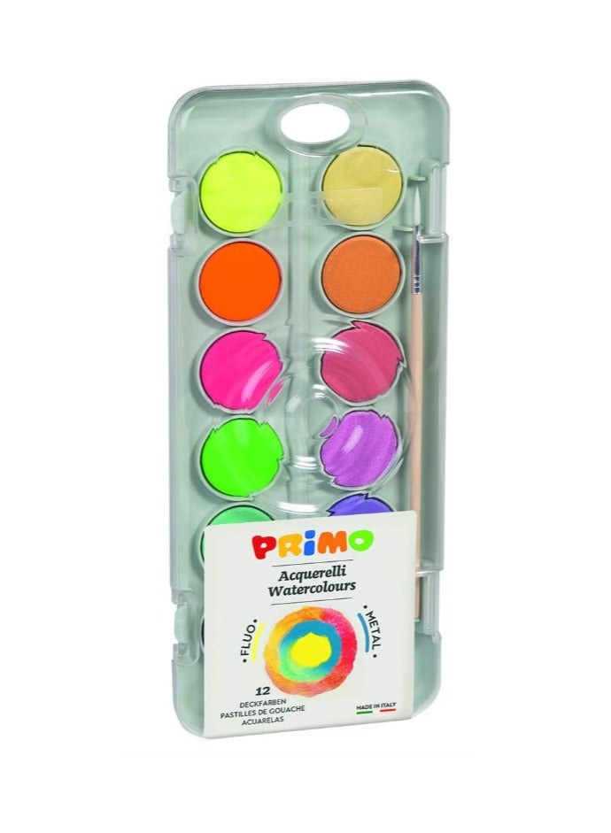 Primo Metallic and Neon Mixing Palette, Multicolor - Image 1