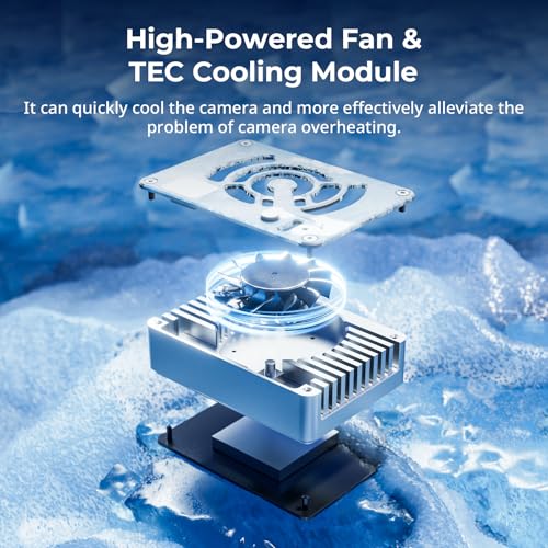 SmallRig Camera External Cooling System for Sony/for Canon/for FUJIFILM, Snap-On Cooling Fan with TEC Cooling Module for Sony ZV-E1/A7 IV/A6700/FX3, for Canon R5/R6, for FUJIFILM X-T4/X-S10 - Image 3
