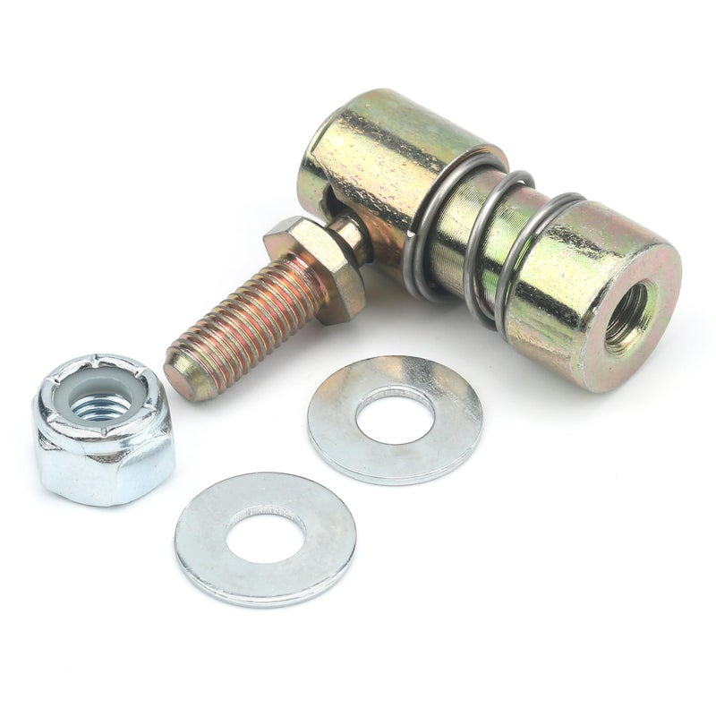 shiguan Throttle Disconnect Quick Release Ball Joint 1428 in Female Thread with Spring Washers and Lock Nut for Throttle Cable Ball End Steel Carburetor Linkages - Image 2