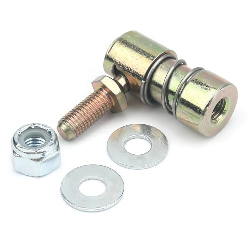 shiguan Throttle Disconnect Quick Release Ball Joint 1428 in Female Thread with Spring Washers and Lock Nut for Throttle Cable Ball End Steel Carburetor Linkages - Image 1