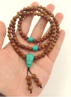 Fianser Prayer Beads 100% Natural Kuka Turquoise Turquesa Handmade Tasbih Tasbeeh Zikr 99 6mm Dua Coco de Mer Muslim Islamic Arabic Ramadan Gift Exquisite  - Image 3
