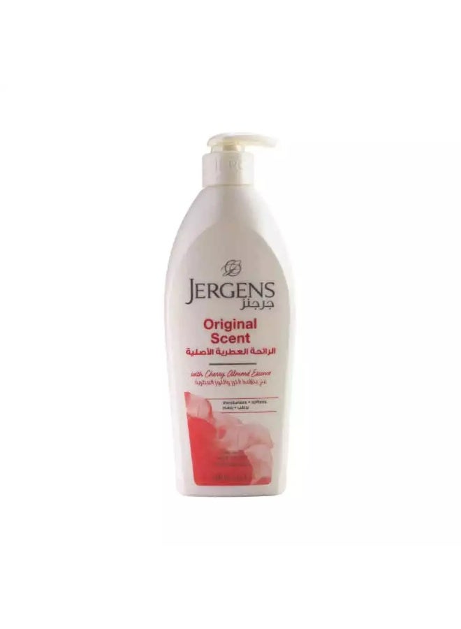 Jergens Jergens Original Scent Moisturizer with Cherry Almond Essence for Dry Skin- 400ml  - Image 1
