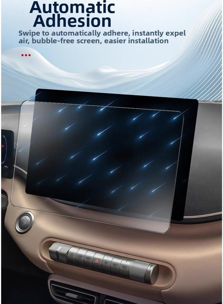 Ecosystem Screen Protector for ROX 01 (2025-2026) Accessories, 9H Tempered Glass, Anti-Glare, HD Film Protection, Anti-Scratch,Navigation, Instrument Panel,Rear Entertainment Screen - Image 3