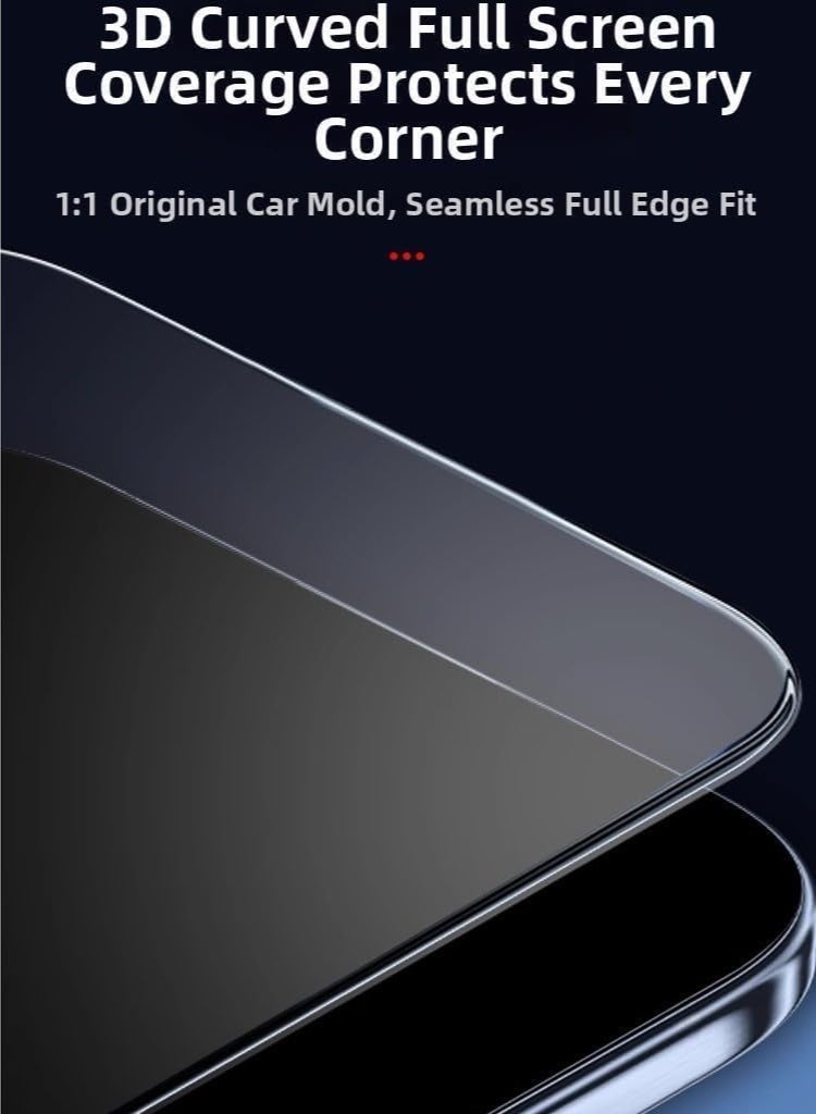Ecosystem Screen Protector for ROX 01 (2025-2026) Accessories, 9H Tempered Glass, Anti-Glare, HD Film Protection, Anti-Scratch,Navigation, Instrument Panel,Rear Entertainment Screen - Image 2