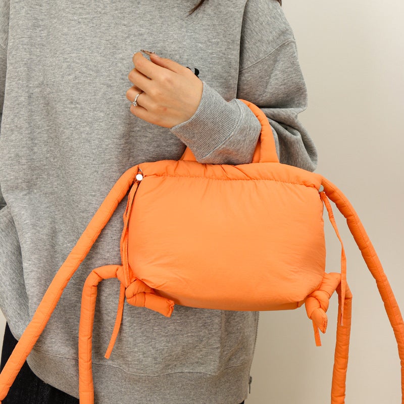New Style Bag High-End Sense Niche Women'S Portable Tote Bag Large Capacity Backpack Convenient Travel Crossbody Bag - Image 4