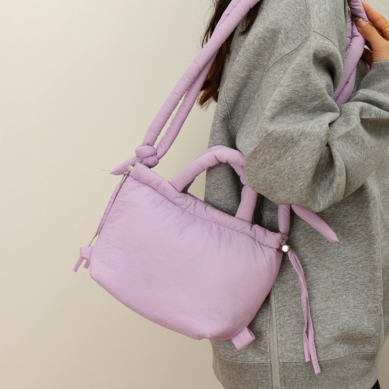 New Style Bag High-End Sense Niche Women'S Portable Tote Bag Large Capacity Backpack Convenient Travel Crossbody Bag - Image 3