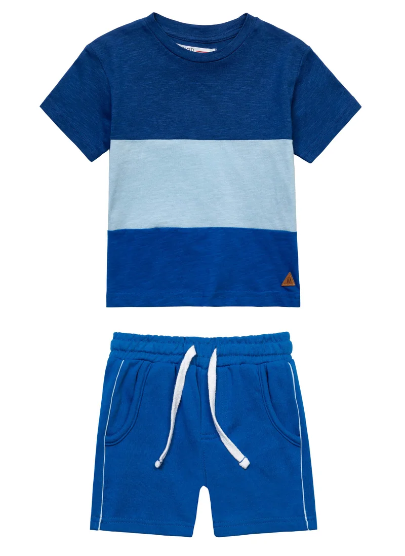 مينوتي Kids Athletic T-Shirt And Short Set