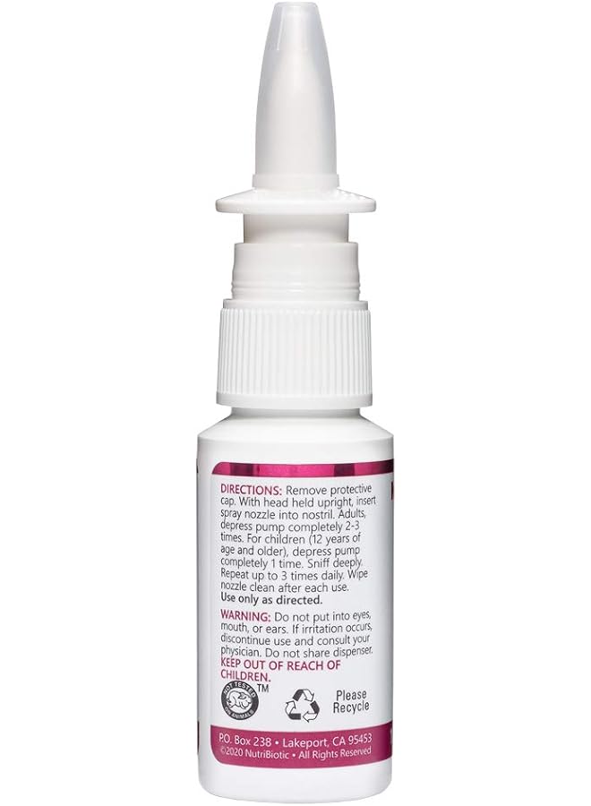 Nutribiotic Nasal Spray With Grapefruit Seed Extract 1Fl. Oz 29.5Ml - Image 3