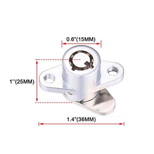 CELOMT Hard Saddlebag Saddle Bag Lock Set for Harley Touring Electra Glide+Road Glide+Street Glide+Road King+Ultra Glide 1993-2013 Includes 3 Keys - Image 2