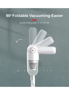 Bonita Car Vacuum Cleaner Cordless Wireless High Power With Rechargeable 5000mAh Lithium Battery Portable Handheld Vacuum For Car Home Interior Cleaning Dry And Wet Use  - Image 2