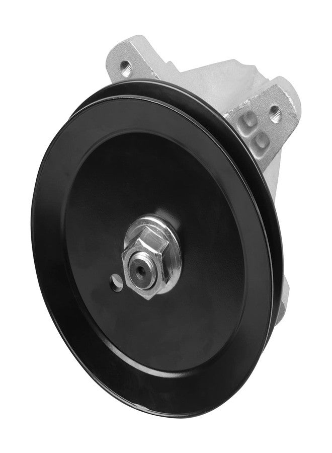 Fourtry Spindle Fit for Troy Bilt Pony Mower - 918-06991 Greaseable Spindle Assembly Fit for MTD Huskee Craftsman T1000 T1200 Deck Lawn Tractor and Troy Bilt TB42 TB2246 Bronco 42" Tractor, Replace 618-06991 - Image 5