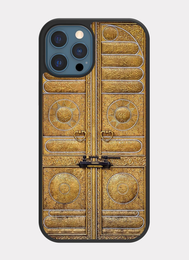 PXLAAT iPhone 12 Pro Max case cover Door Of The Kaaba - Image 1