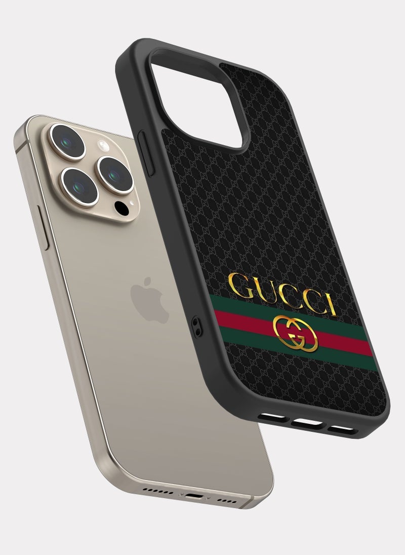 PXLAAT iPhone 15 Pro case cover Gucci - Image 2