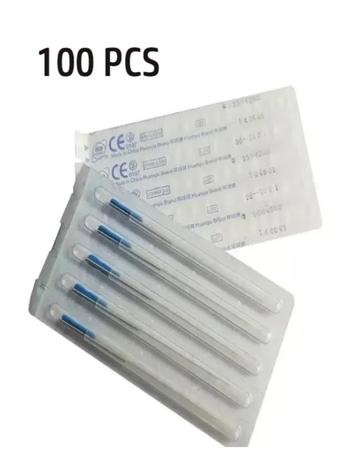 100 PCS Sterile Acupuncture Needle - Image 2