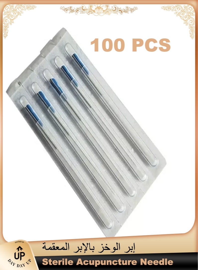 100 PCS Sterile Acupuncture Needle - Image 1