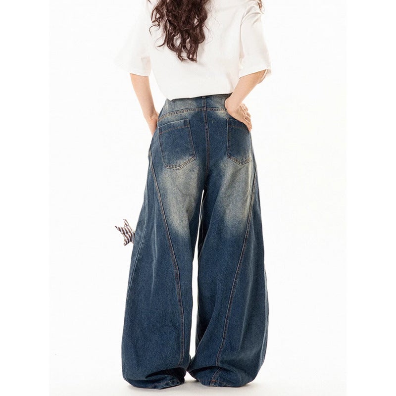 Unisex Casual Daily Denim Jeans - Image 5