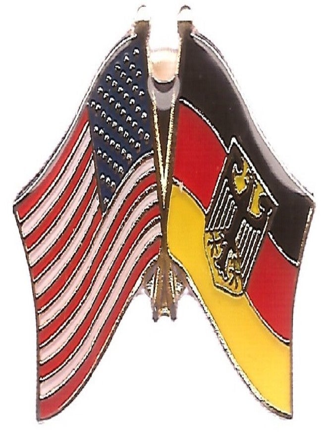 USA American & German Eagle Country Flag Bike Hat Cap lapel Pin