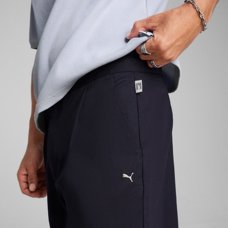 PUMA MMQ Mens Blue Chino Pants - Image 2