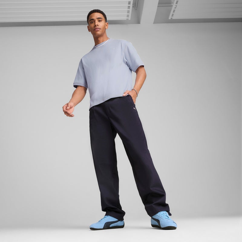PUMA MMQ Mens Blue Chino Pants - Image 3