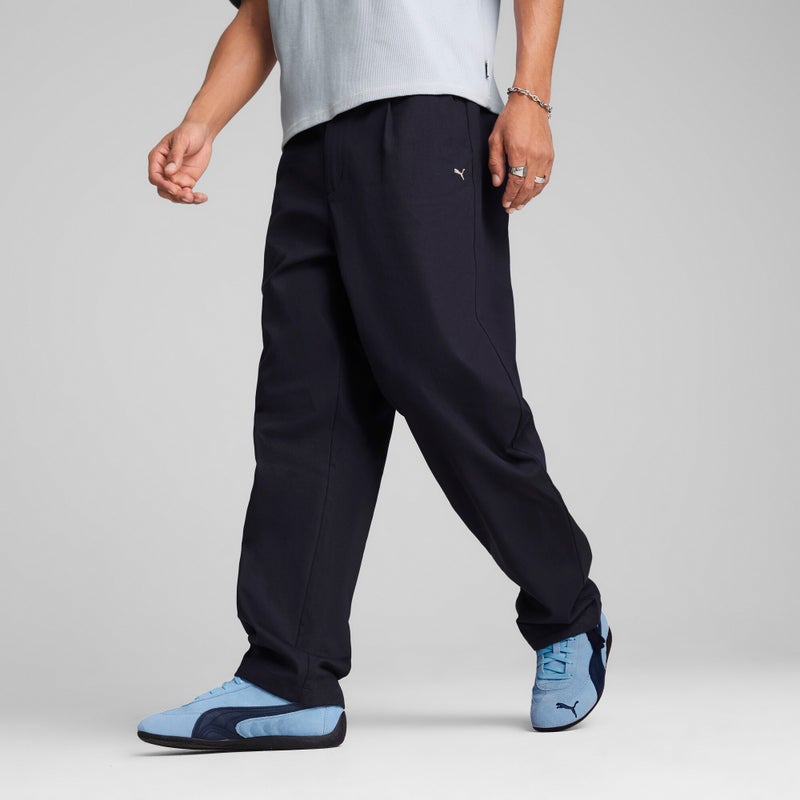 PUMA MMQ Mens Blue Chino Pants - Image 1