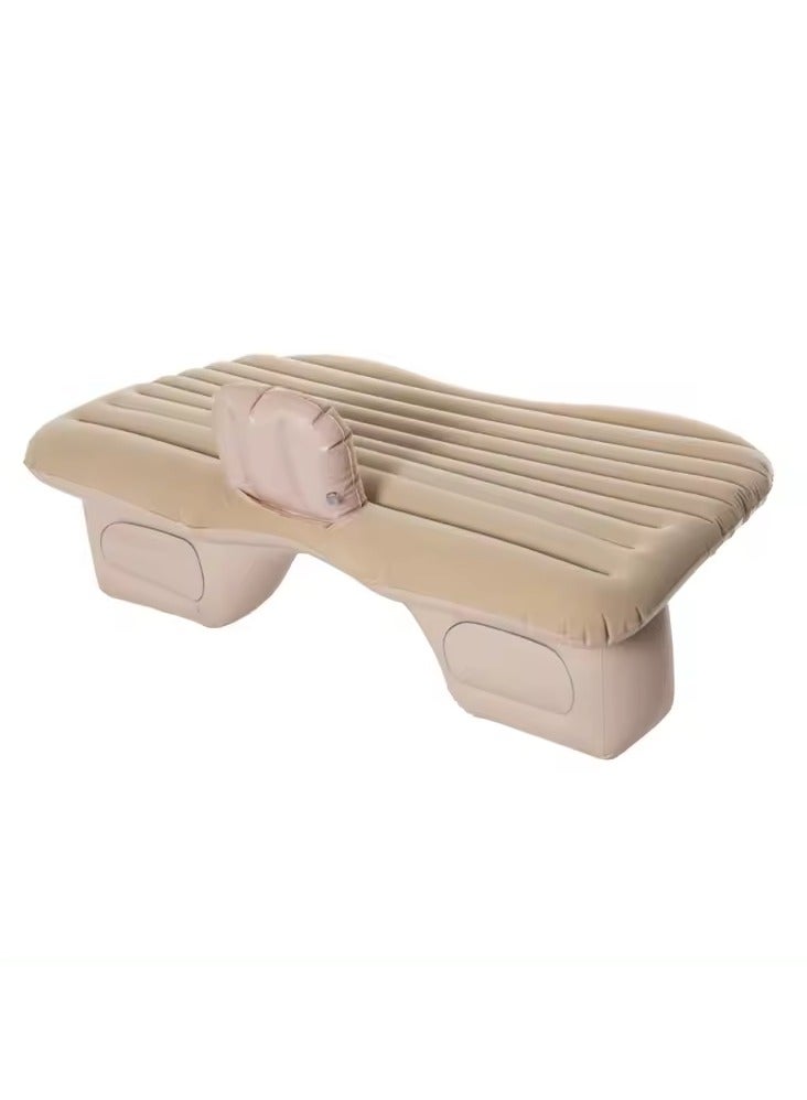 Car mattress outdoor camping inflatable bed PVC flocking Multifunctional Car inflatable bed car accessories - Image 2