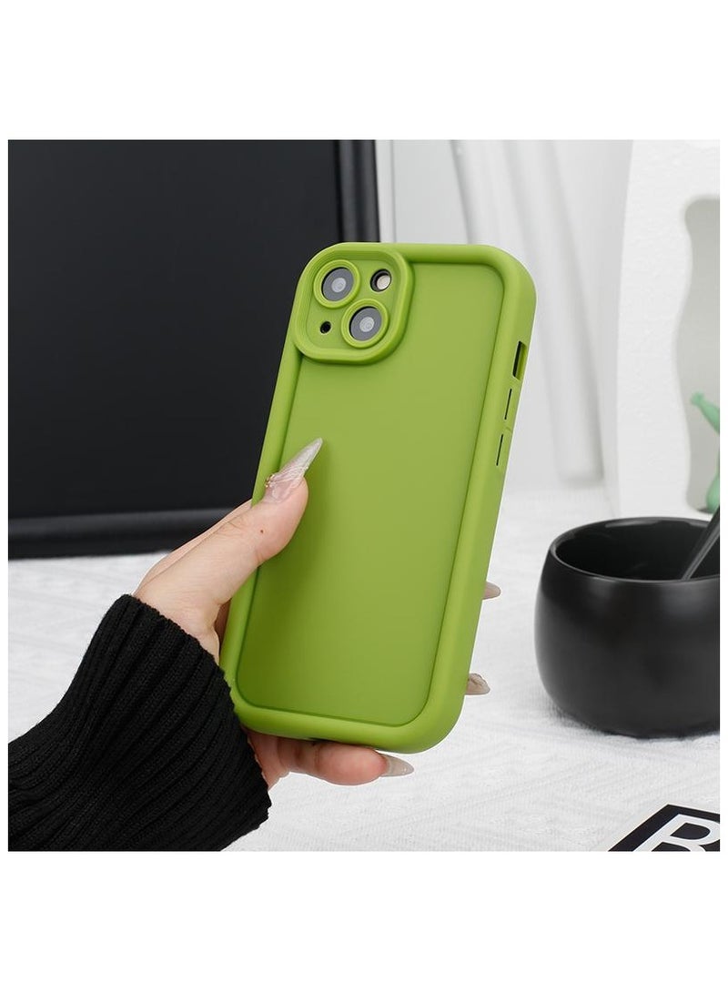 حالة الهاتف المحمول العالمي 15 زائد حالة الهاتف المحمول مع غطاء حالة الهاتف المحمول ، وحماية سيليكون السائل لينة ، وامتصاص الصدمات التبعي ، حماية رقيقة القاع ، والحفاظ على اتصال مريح ومكافحة بصمات الأصابع - Image 2