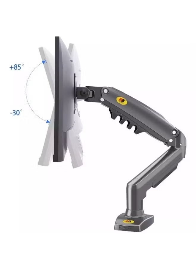 North Bayou NB F80 Monitor Mount with Shock-Absorbing Arm, Suitable for 17-30 inch Screens, Supports 2 to 9 kg - New Version - Image 2