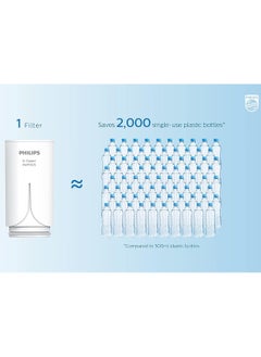 Philips Vertical  Natural Charcoal Filtration X-Guard On Tap Water Filter - 99% Pure and Safe 1000 Liter Drinking Water  - Image 5
