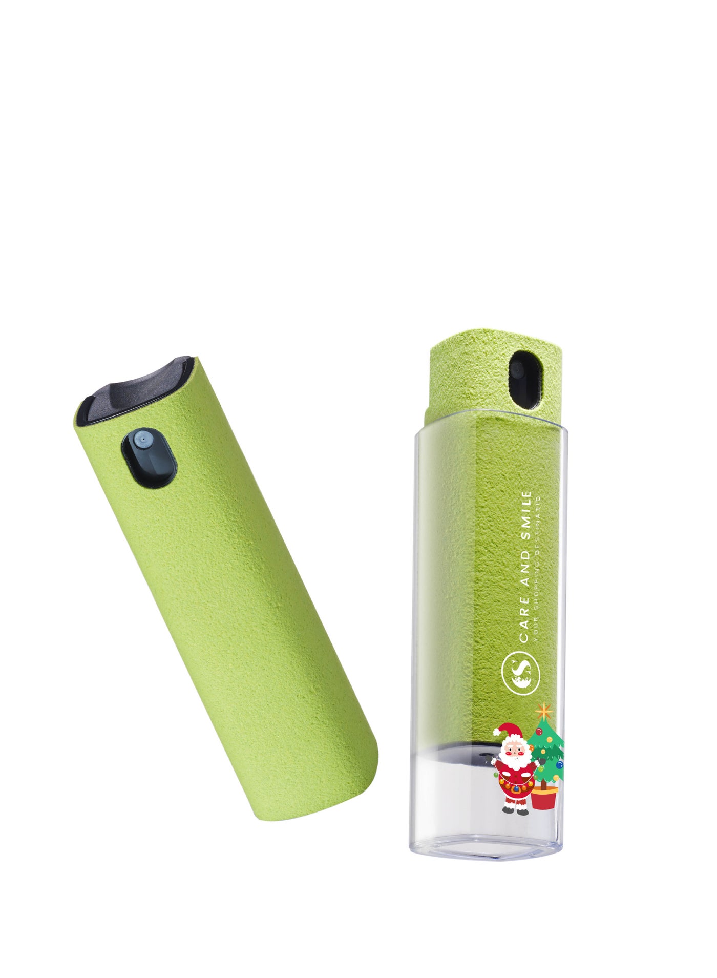 Care and Smile Mist Cleaner Screen Cleaner Sterilization Disinfection Cleansing Screen Cleaner Spray Safe for All Phones Laptop and Tablet Screens Two in One Spray and Microfiber Cloth