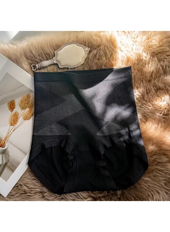 KUYING High Waisted Anti Glare Postpartum Waist Cinching And Hip Lifting Safety Pants For Body Shaping Set Of 4 - Image 4