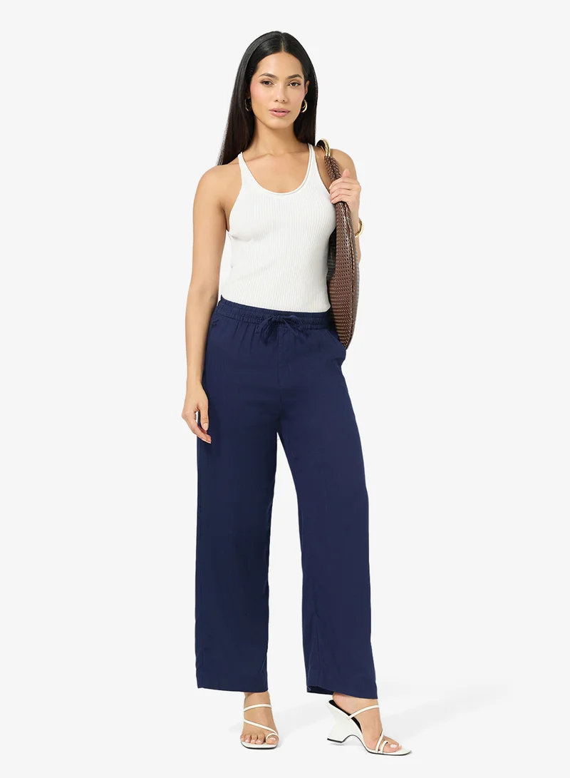 ريبلز مع نمشي Ladies Wide-Leg Pant