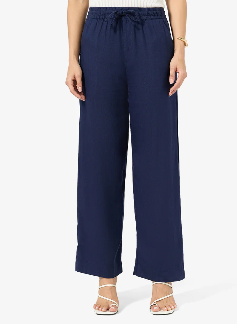 ريبلز مع نمشي Ladies Wide-Leg Pant