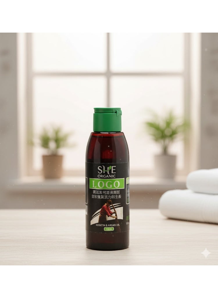 لوجو زيت لوجو الصيني الأصلي لإطالة الشعر ١٠٠ مل – علاج التساقط والقشرة وزيادة الكثافة بخلطة الياو الطبيعية - Image 4