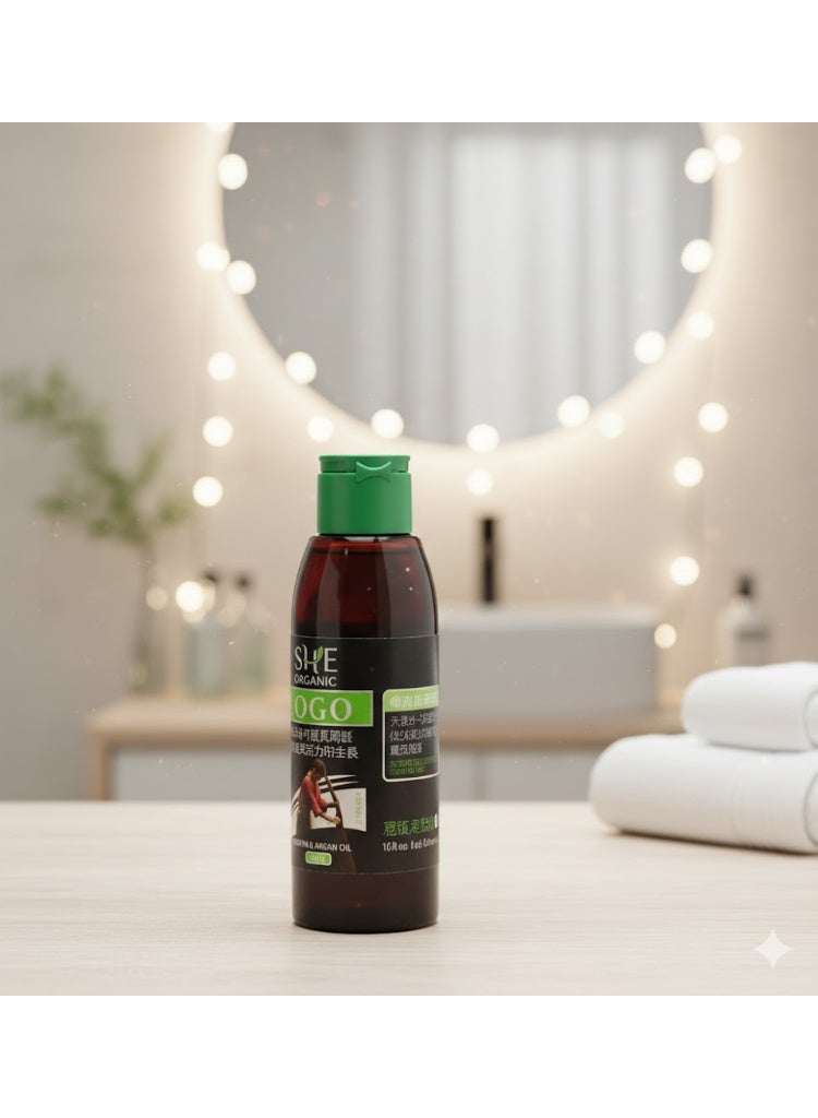 لوجو زيت لوجو الصيني الأصلي لإطالة الشعر ١٠٠ مل – علاج التساقط والقشرة وزيادة الكثافة بخلطة الياو الطبيعية - Image 2