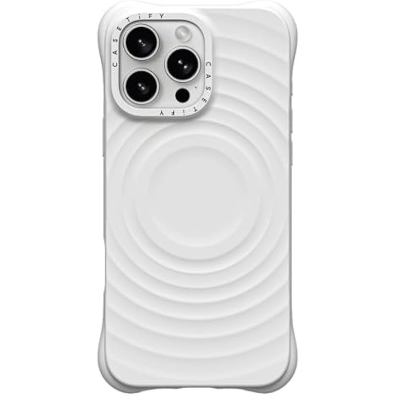 Casetify - iPhone 16 Pro - THE RIPPLE CASE With Magsafe - White - Image 1