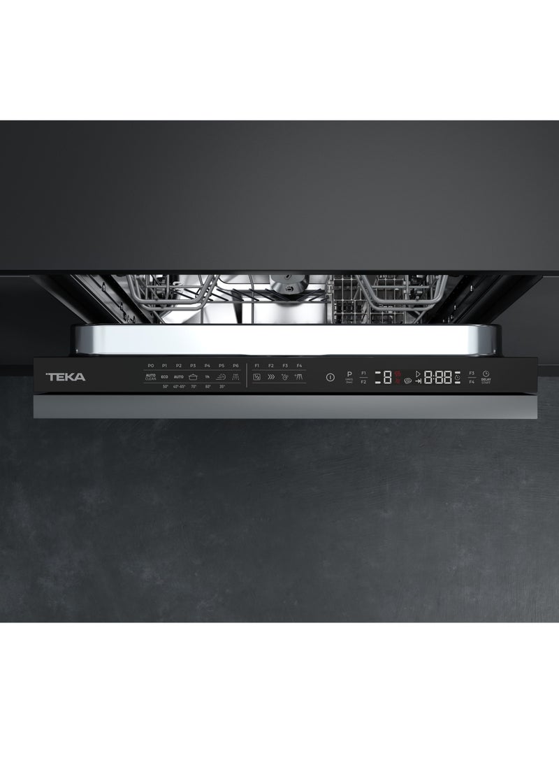 TEKA DFI 44700 Fully Integrated Dishwasher 7 Washing Programs in 45cm 114310000 Black - Image 5