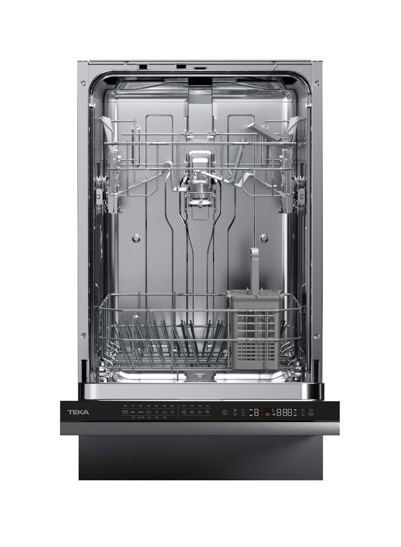 TEKA DFI 44700 Fully Integrated Dishwasher 7 Washing Programs in 45cm 114310000 Black - Image 2