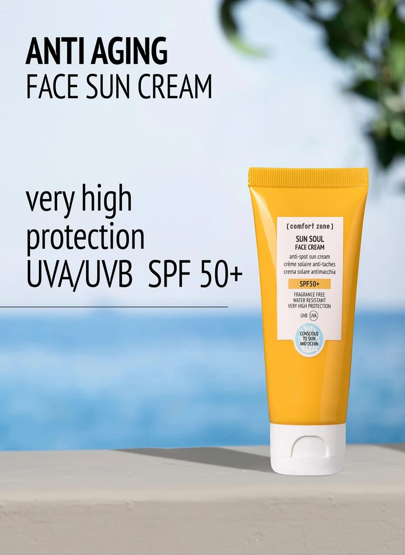 كومفرت زون Sun Soul Face Cream Spf50+ 60Ml