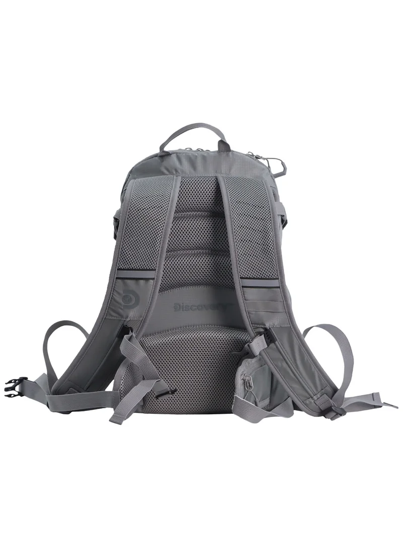 Discovery Discovery Body Spirit Nylon Ripstop 8L Outdoor Backpack Grey for Men and Women, Durable Lightweight Water Resistant Casual Daypack Bag for School College University Office Travel Hiking Adventure.
