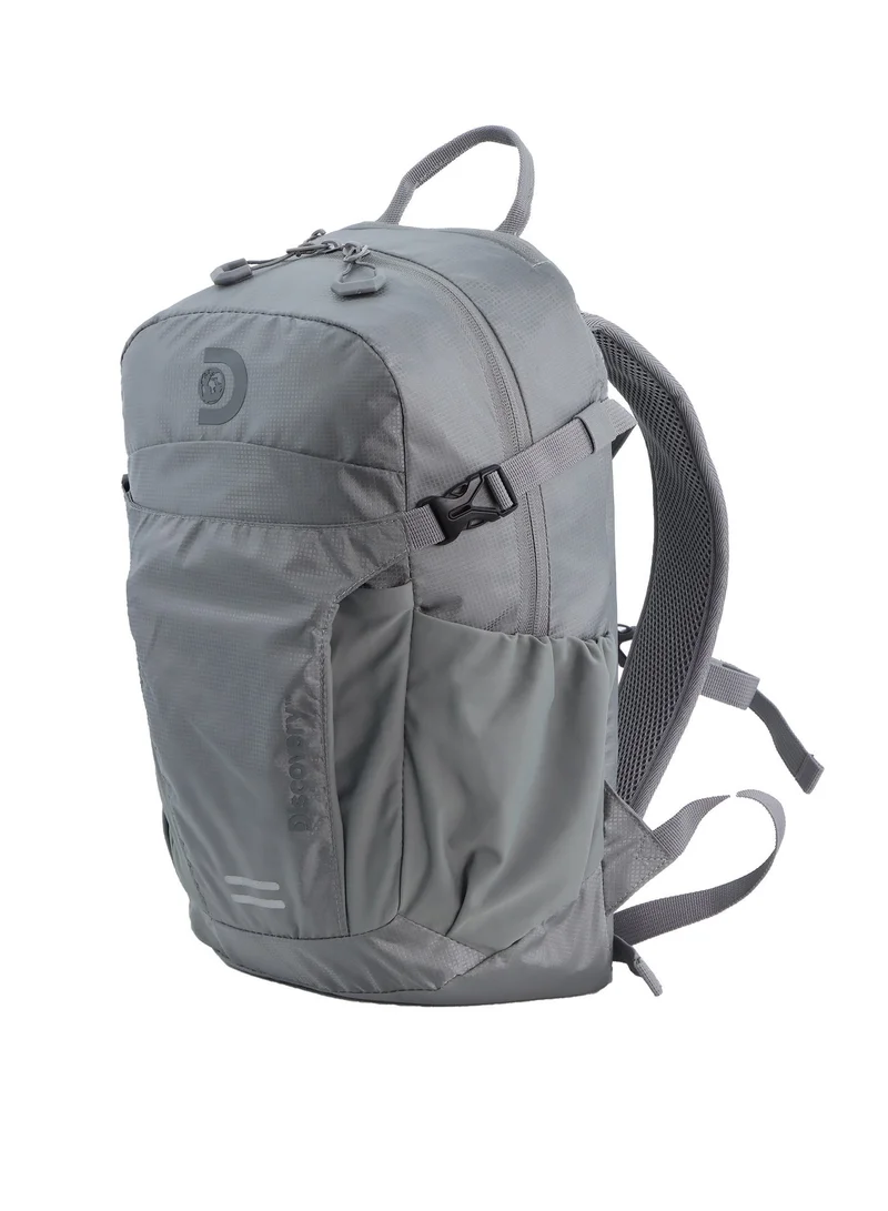 Discovery Grey Discovery Body Spirit Nylon Ripstop 8L Outdoor Backpack Grey for Men and Women, Durable Lightweight Water Resistant Casual Daypack Bag for School College University Office Travel Hiking Adventure.  | Best Price UAE