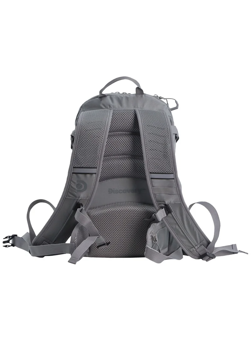Discovery Grey Discovery Body Spirit Nylon Ripstop 8L Outdoor Backpack Grey for Men and Women, Durable Lightweight Water Resistant Casual Daypack Bag for School College University Office Travel Hiking Adventure.  | Best Price UAE