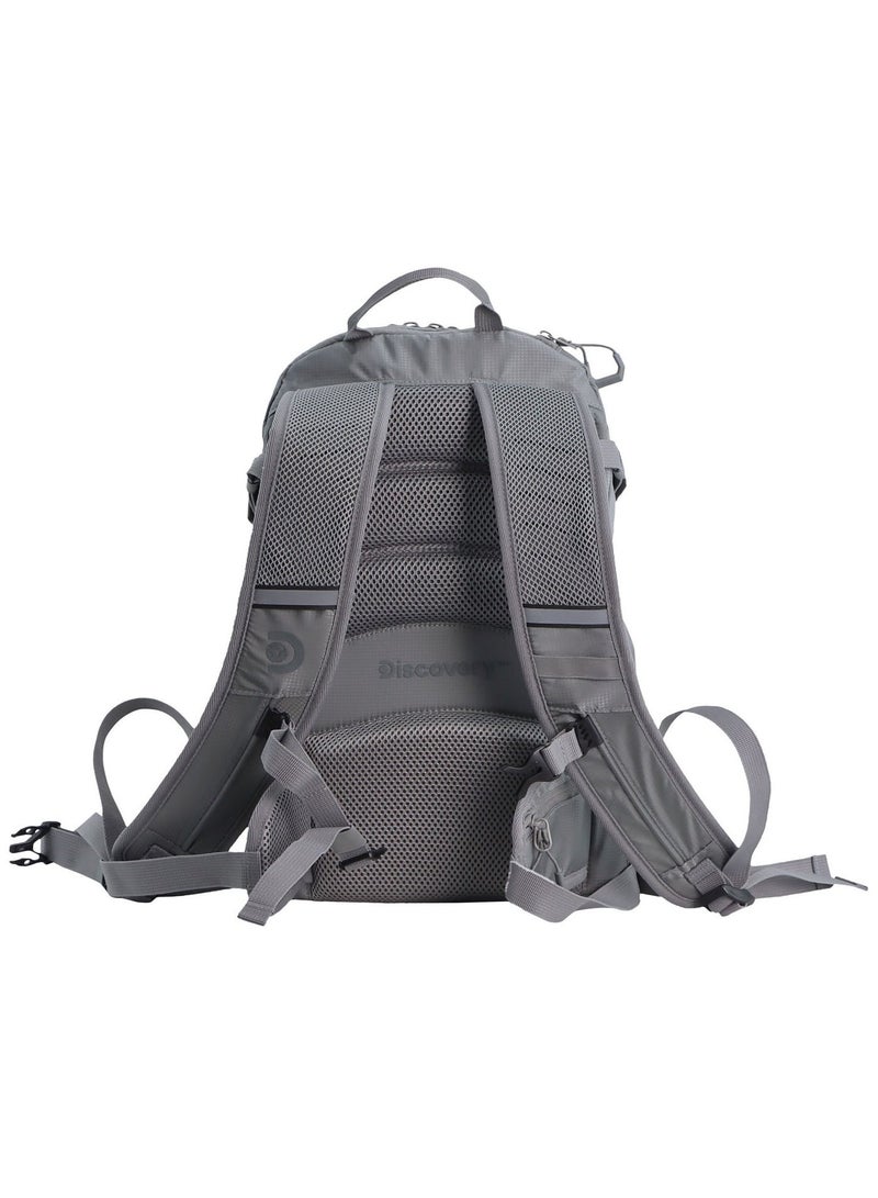 Discovery Body Spirit Nylon Ripstop 8L Outdoor Backpack Grey for Men and Women, Durable Lightweight Water Resistant Casual Daypack Bag for School College University Office Travel Hiking Adventure. - Image 4