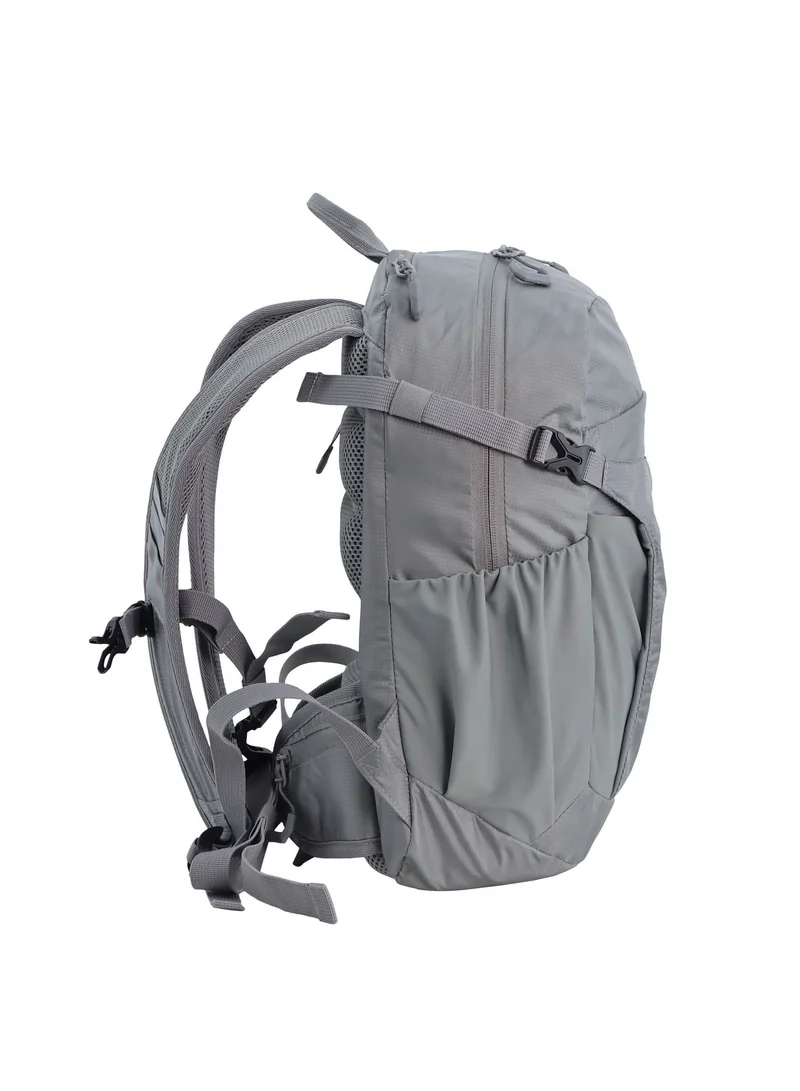 Discovery Grey Discovery Body Spirit Nylon Ripstop 8L Outdoor Backpack Grey for Men and Women, Durable Lightweight Water Resistant Casual Daypack Bag for School College University Office Travel Hiking Adventure.  | Best Price UAE