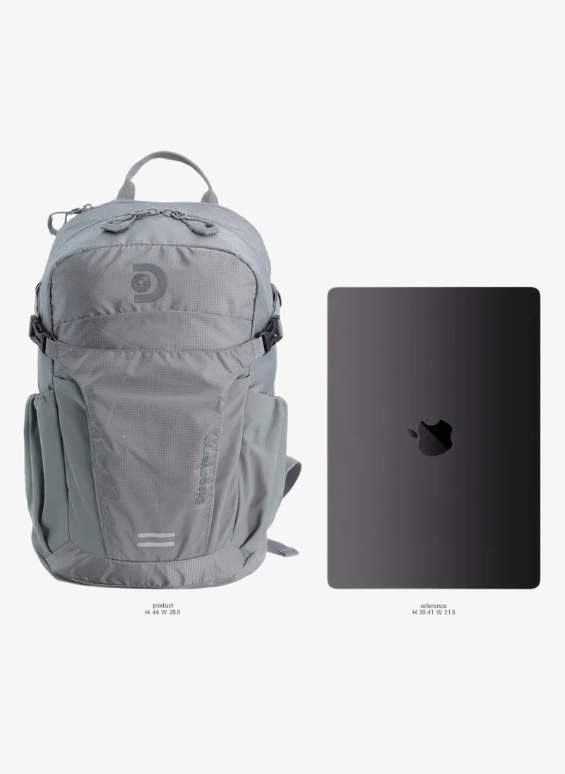 Discovery Discovery Body Spirit Nylon Ripstop 8L Outdoor Backpack Grey for Men and Women, Durable Lightweight Water Resistant Casual Daypack Bag for School College University Office Travel Hiking Adventure.