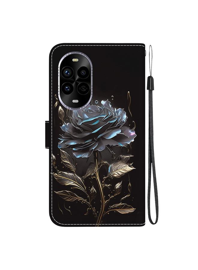 زبون جراب لهاتف Huawei nova 13 Pro مصنوع من الجلد برسومات ملونة وملمس كريستالي - Image 3