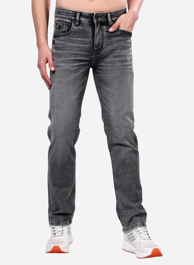 Stylox Mid Rise Regular Fit Faded Jeans - Image 1