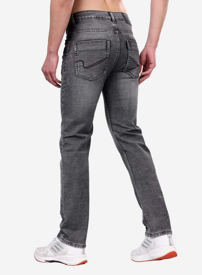 ستايلوكس Stylox Mid Rise Regular Fit Faded Jeans
