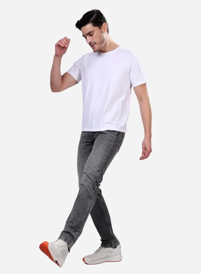 ستايلوكس Stylox Mid Rise Regular Fit Faded Jeans